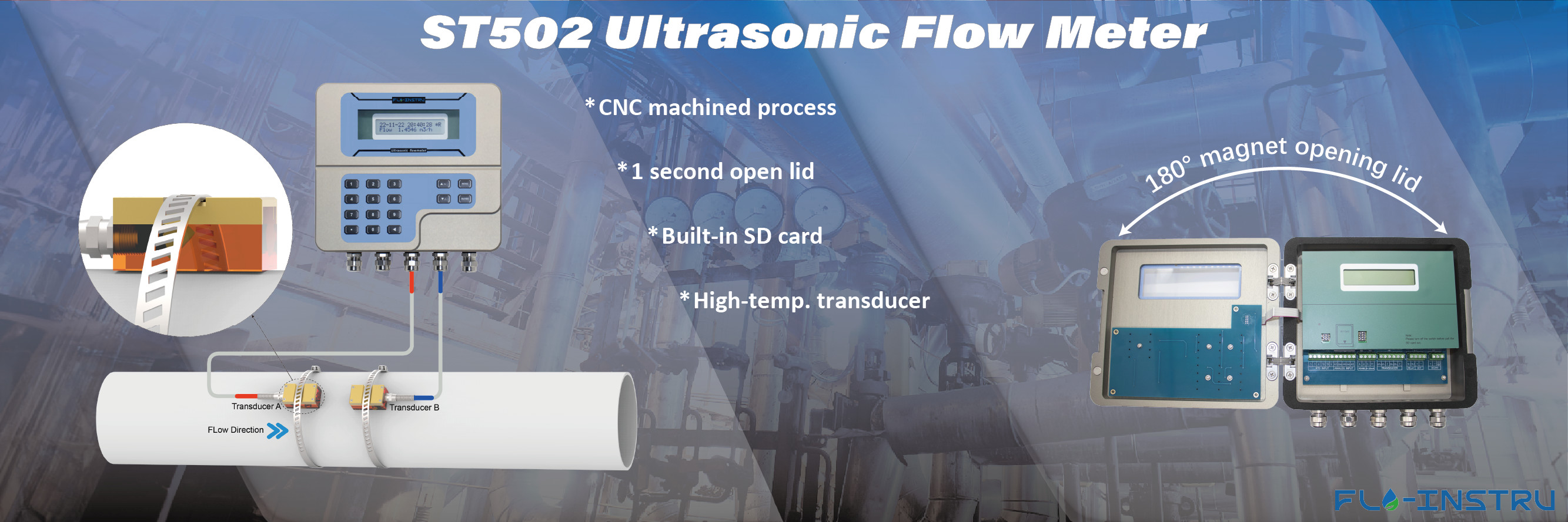 品質 超音波流量計クランプ 工場