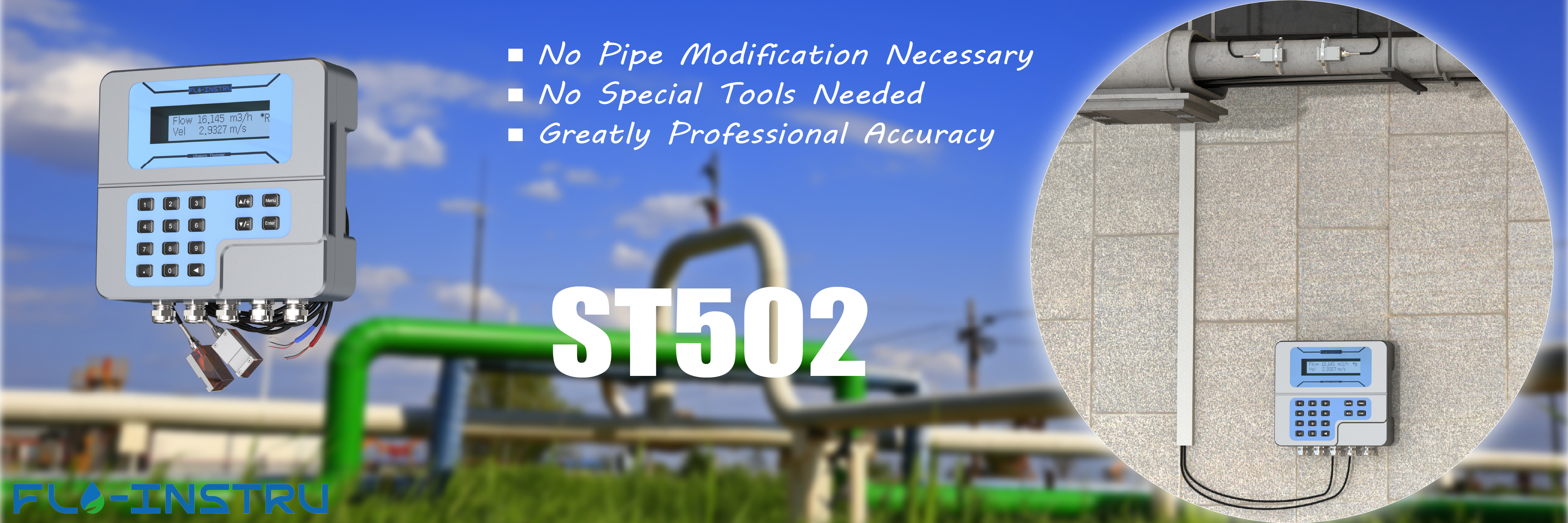 品質 超音波流量計クランプ 工場