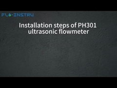 クランプに/携帯用超音波流れメートル取付ける方法か。